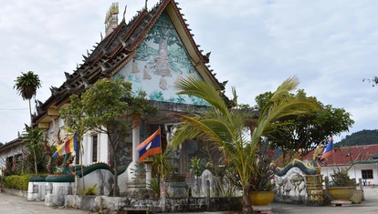 Temple in Sam Neua