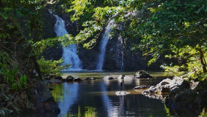 Waterfall at Tabin