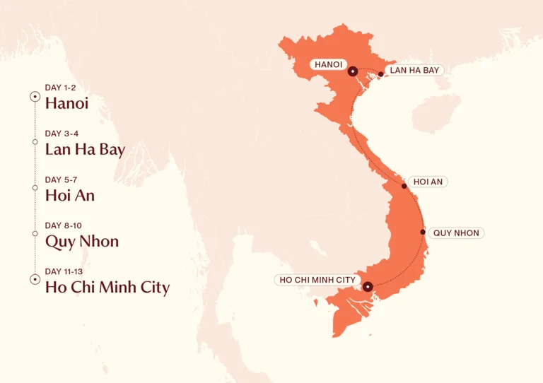 Luxury Vietnam itinerary for desktop 