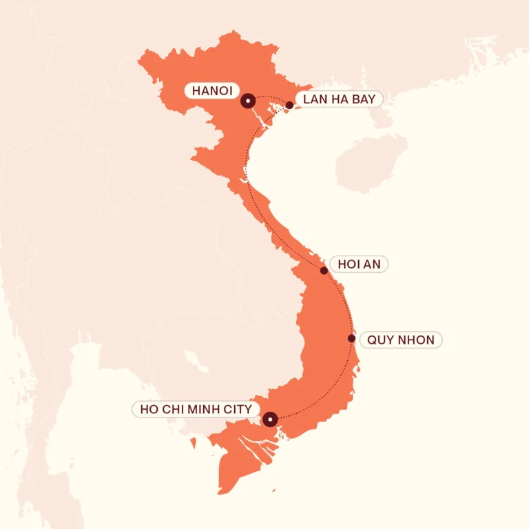 Luxury Vietnam itinerary for Mobile 