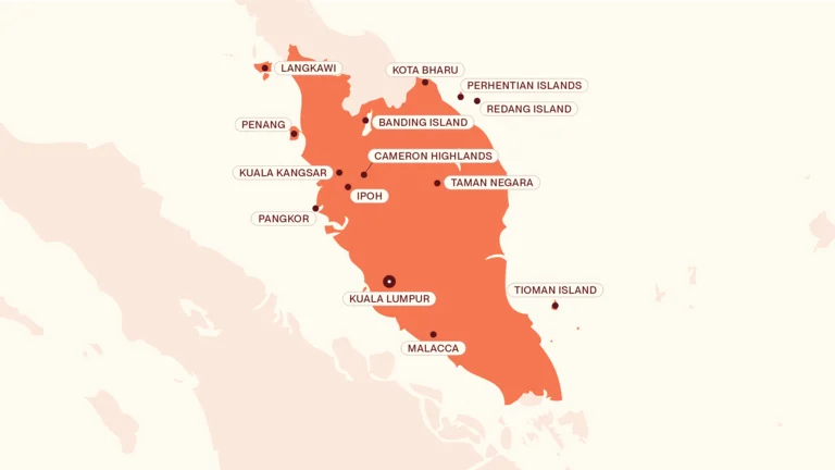 Malaysia map
