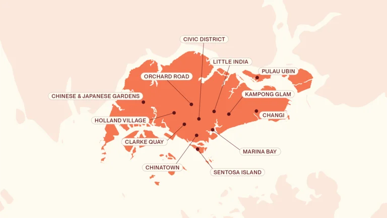 Singapore map