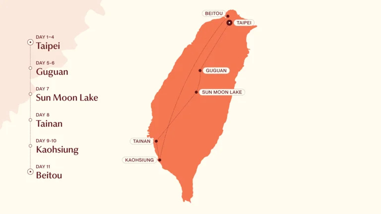A Map of Luxury Taiwan