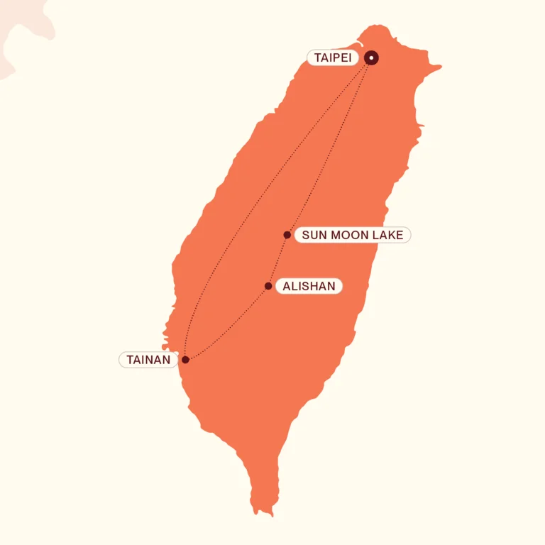 Mobile Map of Taiwan in ten days