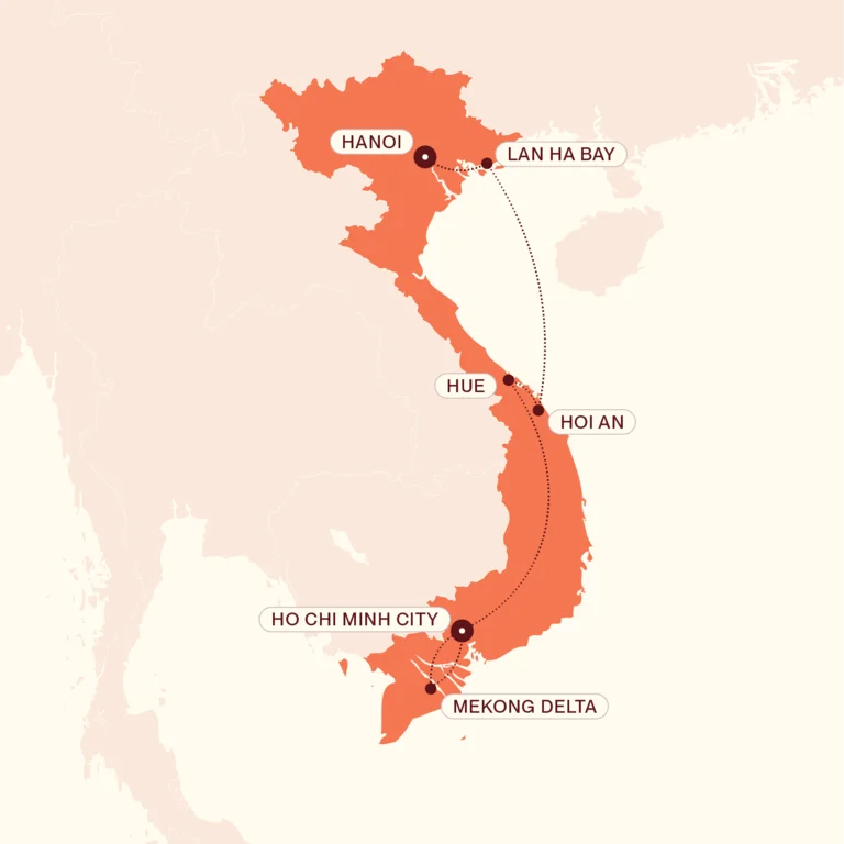 Vietnam's Greatest Hits Mobile map