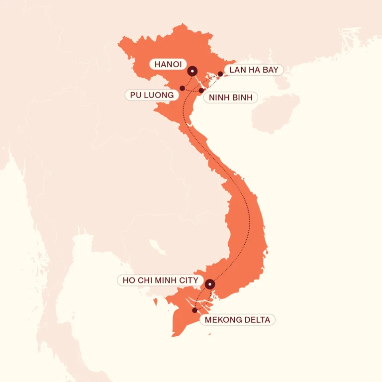 Vietnam's Landscapes Mobile map