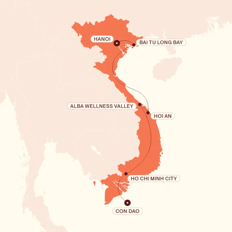 Vietnam Rejuvenation map