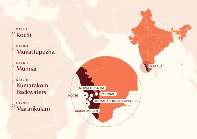 Classic Kerala With a Twist New Map