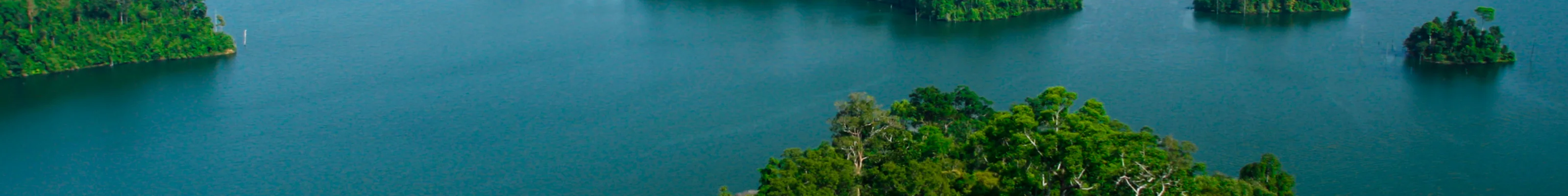 Aerial view of Banding Island