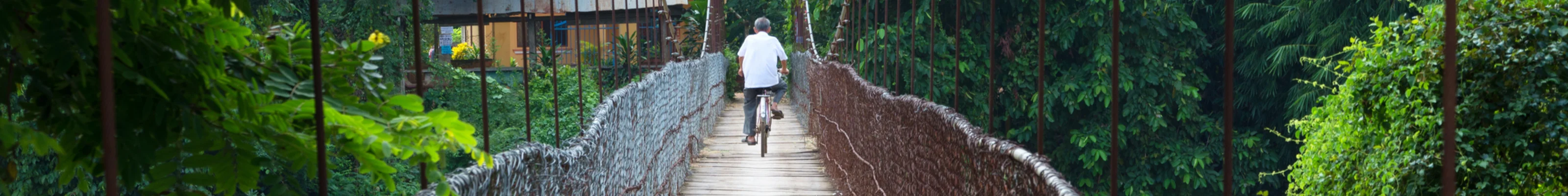 Cycling in the countryside around Battambang