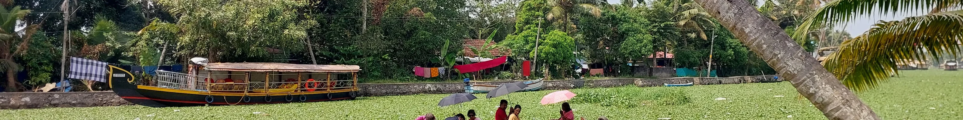Alleppey backwaters village walk