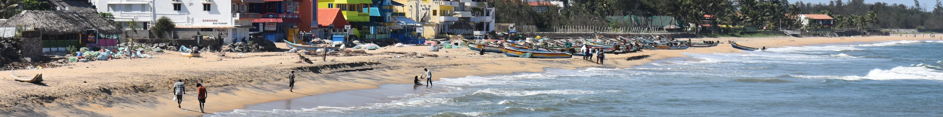 Coast in Mahabalipuram