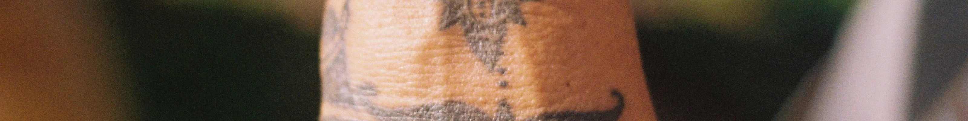 Tattoo of the Iban tribe in Batang Ai, Borneo at a longhouse stay