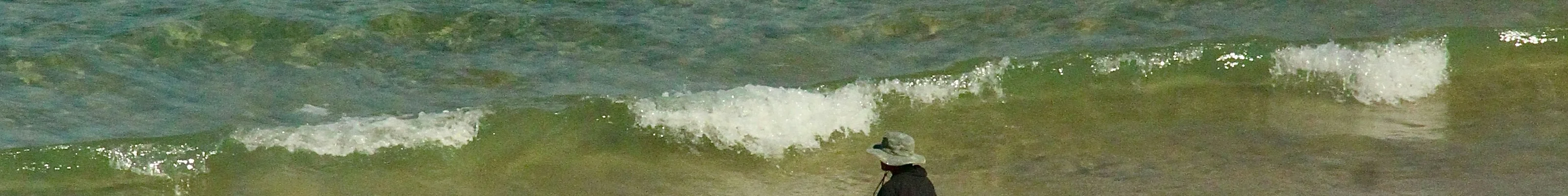 Local Vietnamese man on the beach in Quy Nhon