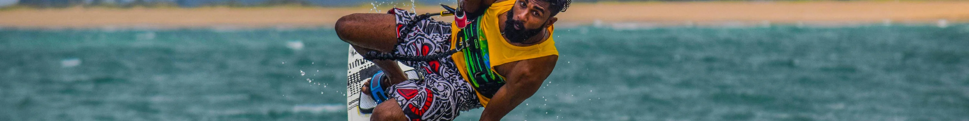 Kite Surfer, Kalpitiya, Sri Lanka
