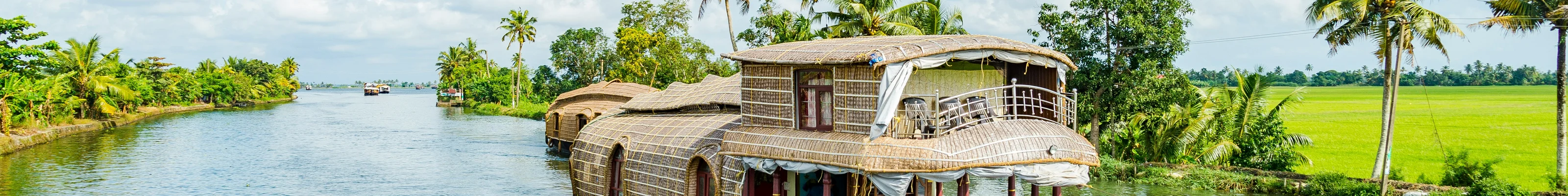 Backwaters Houseboat, Kerala, India