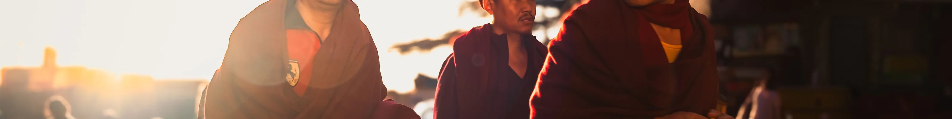 Sunrise Monks, Dharamshala, India
