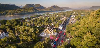 View over Luang Prabang