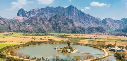 Hpa An lagoon