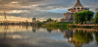 Kuching waterfront