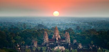 Sunrise over Angkor Wat