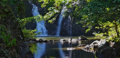 Waterfall at Tabin