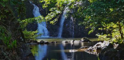 Waterfall at Tabin