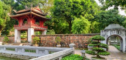 Temple of Literature in Hanoi