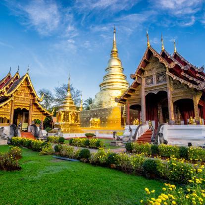 Wat Phra Singh Temple, Chiang Mai, Thailand