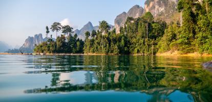 Khao Sok waterfront