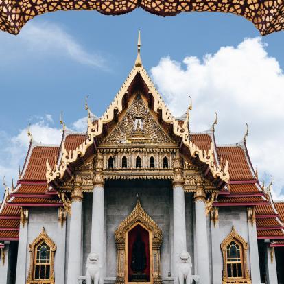 Temple exterior, Bangkok, Thailand