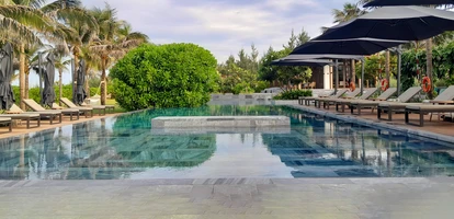 Swimming pool at Maia resort, Quy Nhon, Vietnam