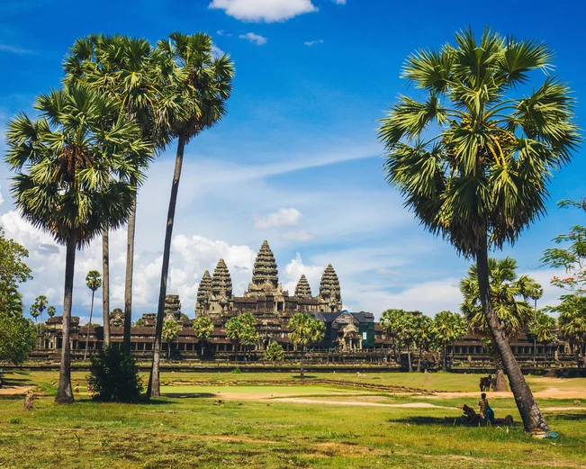 View of Angkor Wat