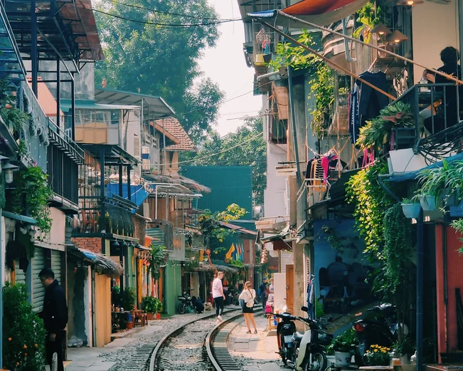Hanoi's train street