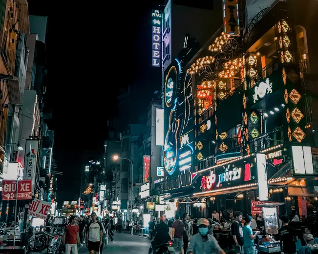 Ho Chi Minh City by night