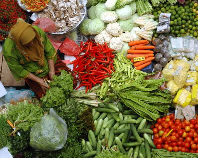 Food at Kota Bharu market