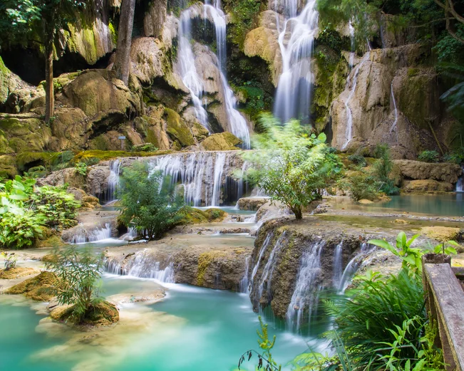 Kuang Si Waterfalls near Luang Prabang