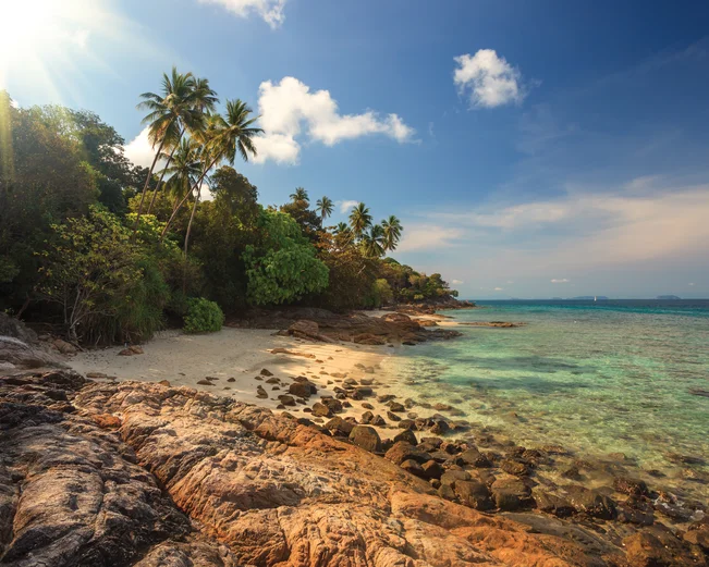 Coast at Perhentian Islands