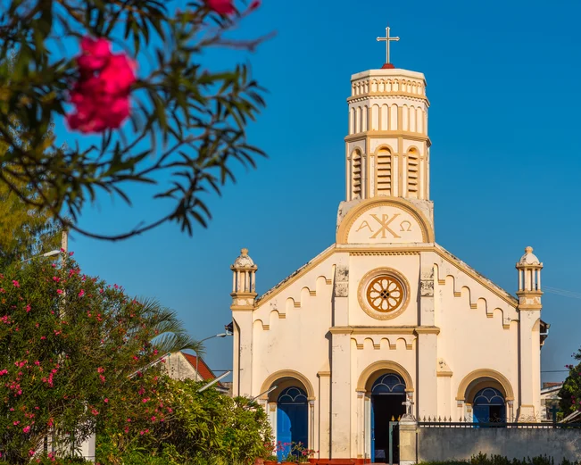 Church at Savannakhet near Pakse