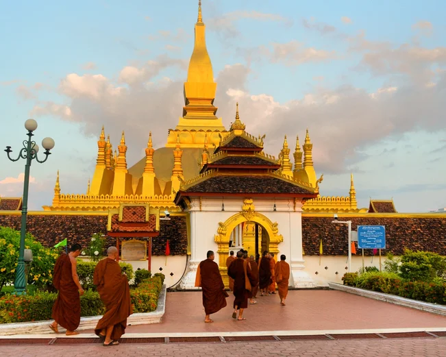 Temple in Vientiane