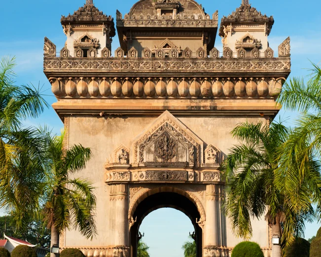 Patuxai in Vientiane 