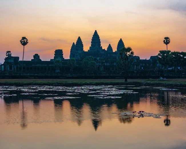 Sunset at Angkor Wat