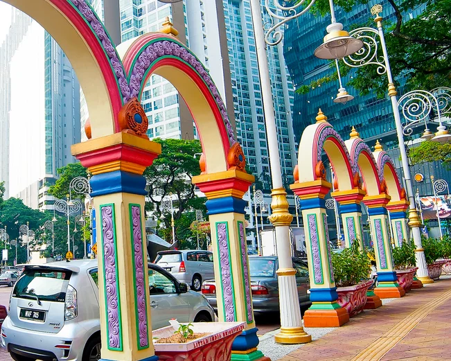 Arches in Little India, Kuala Lumpur