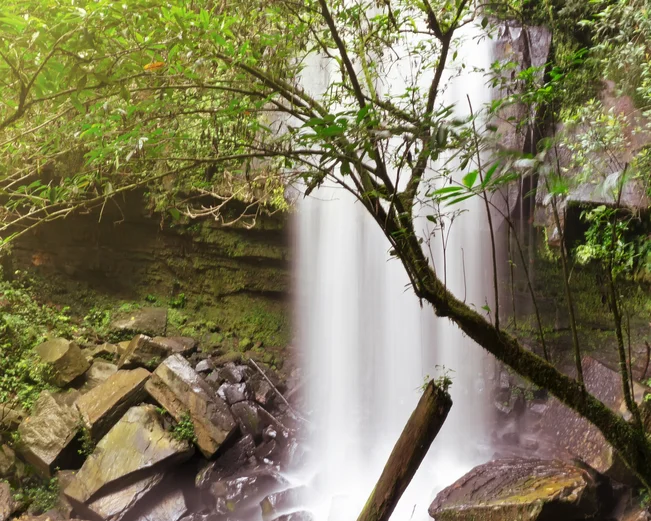 Waterfall in Maliau Basin