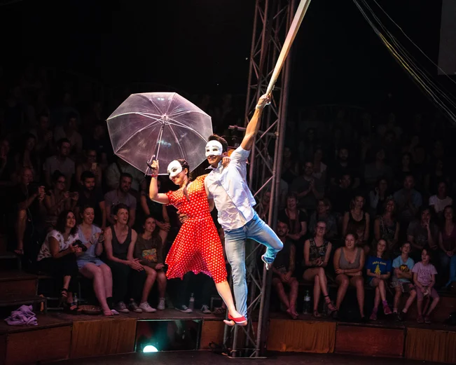 Performers from Phare, the Cambodian Circus - Diallo Jamal 