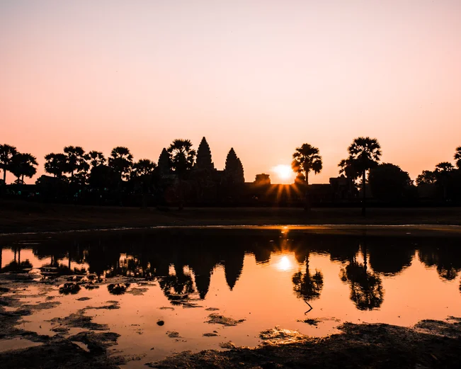 Sunrise over Angkor Wat