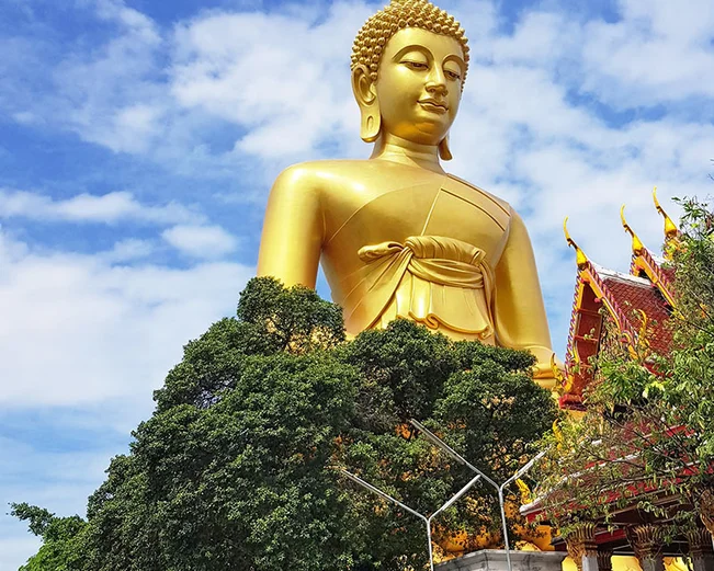 Golden Buddha at Wat Paknam Temple, Bangkok