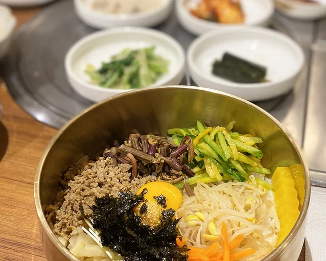 Korean bibimbap