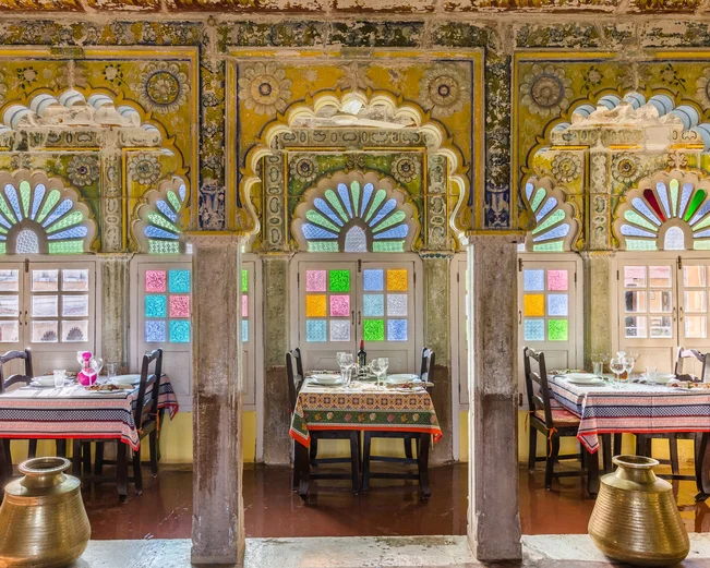 Interior of Chanoud Garh
