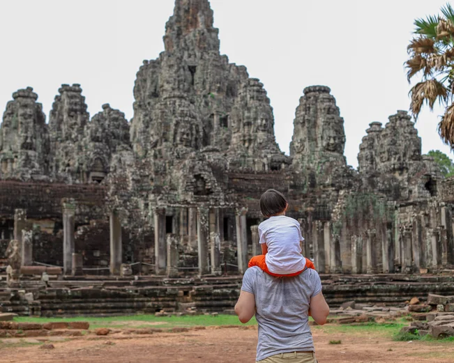 Angkor Wat Family scavenger hunt Cambodia